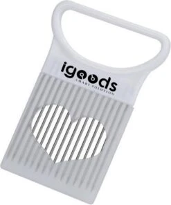 IGOODS - Coupe-oignons En Acier Inoxydable - Coupe-légumes - Pince à Viande - Grijs
