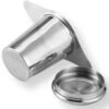 Passoire à Thé Avec Poignée , Y Compris Plaque Goutte à Goutte Et Herbe Squeezer - Oeuf Thee Pour Le Thé En Vrac - Filtre à Thé Pour Le Thé En Vrac - Boule à Thee