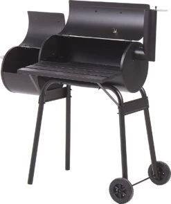 Beliani KATLA - Barbecue à Charbon - Noir - Acier -Cuisine Fournitures Magasin 1007x1200 1