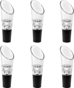 KELERINO. Carafes à Vin - Aérateurs à Vin - Verseurs à Vin - 6 Pièces -Cuisine Fournitures Magasin 1007x1200