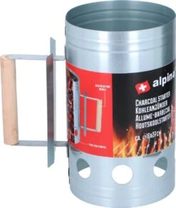 Démarreur Barbecue Alpina - Avec Manche En Bois - Pour Charbon De Bois De Bois Ou Briquettes - Métal -Cuisine Fournitures Magasin 1016x1200 2