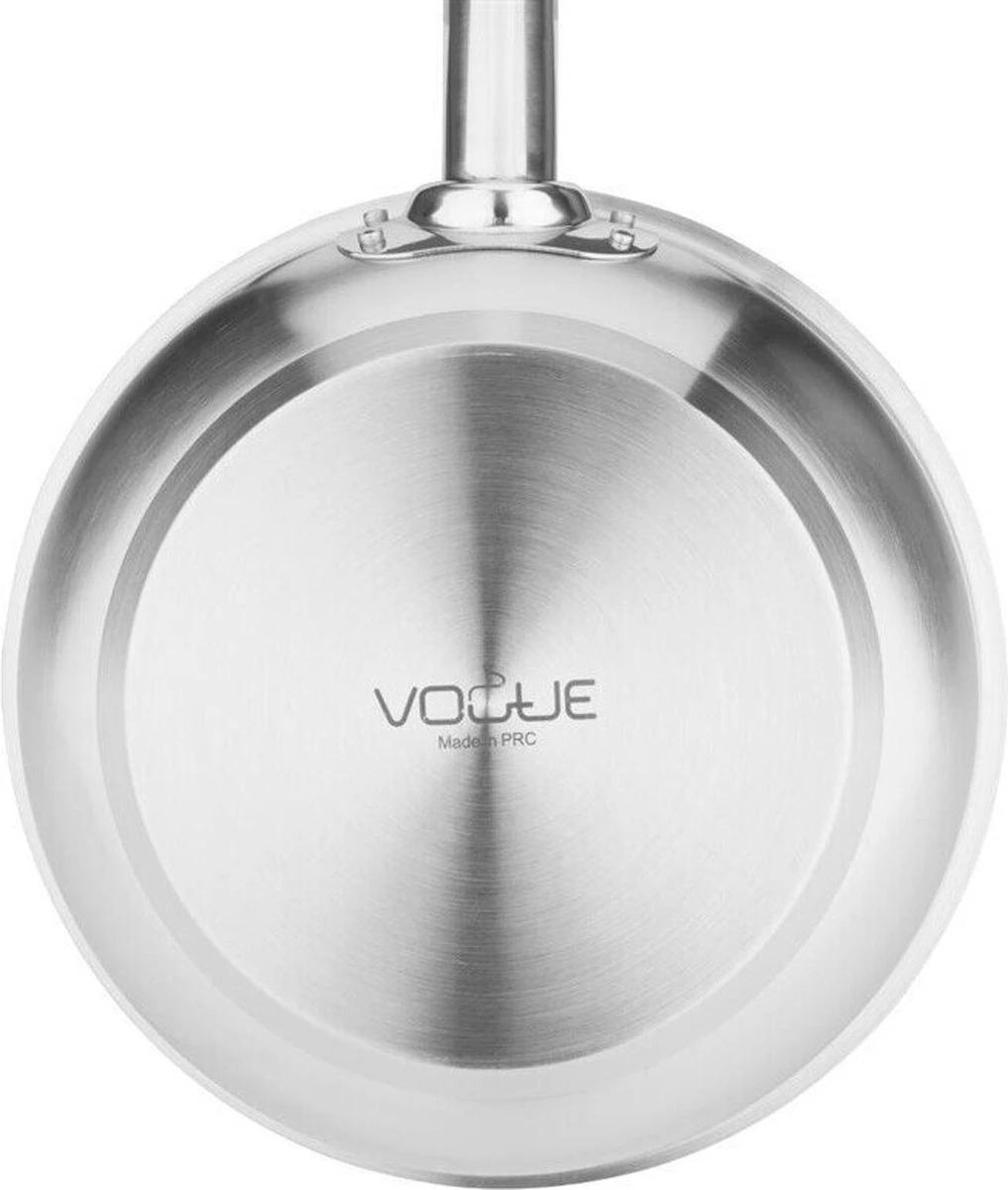 Vogue Platinum Plus Acier Inoxydable Sauteuse Induction Antiadhésive 20cm - Vogue FC098 - Hôtellerie & Professionnel 2 Vogue Platinum Plus Acier Inoxydable Sauteuse Induction Antiadhésive 20cm - Vogue FC098 - Hôtellerie & Professionnel – Image 2