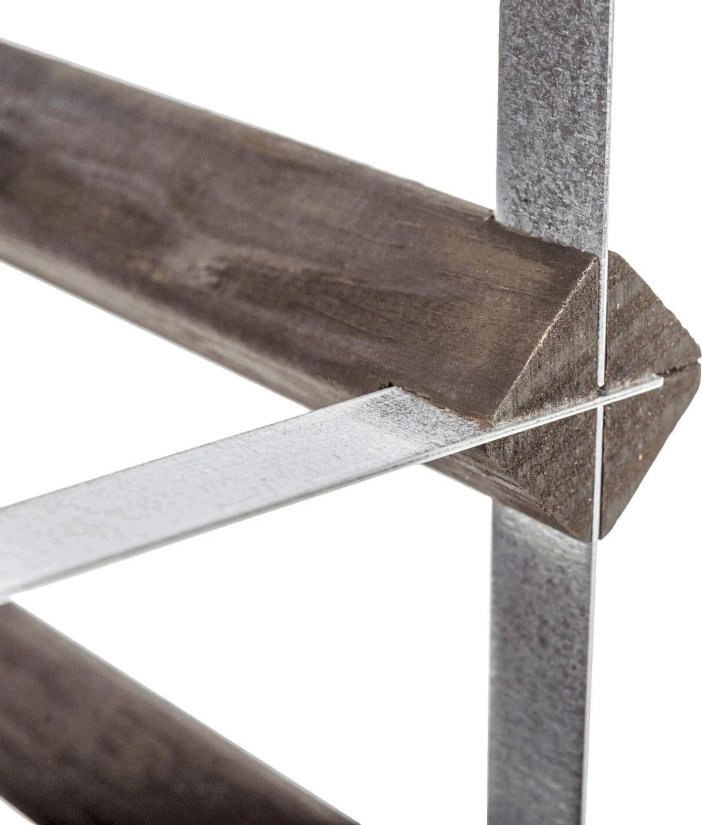 RTA Wineracks - Casier à Vin 72 Bouteilles - Acier Galvanisé - Chêne Foncé - 72 Bouteilles 9x8 - Kit De Bricolage 5 RTA Wineracks - Casier à Vin 72 Bouteilles - Acier Galvanisé - Chêne Foncé - 72 Bouteilles 9x8 - Kit De Bricolage – Image 5