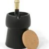 Bubalou - CHAMP 1-Bottle Cooler - Refroidisseur à Vin - Cooler à Champagne - Wicked Black/ Zwart