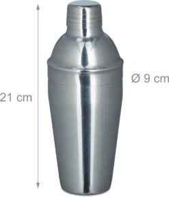 Relaxdays 2x Set à Cocktail 5 Pièces - Set De Bar Avec Shaker - Mixeur De Bar - Set De Shaker à Cocktail - Acier Inoxydable -Cuisine Fournitures Magasin 1028x1200 4