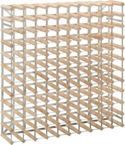 Furniture Limited - Casier à Vin Pour 120 Bouteilles En Bois De Pin Massif -Cuisine Fournitures Magasin 1035x1200 3