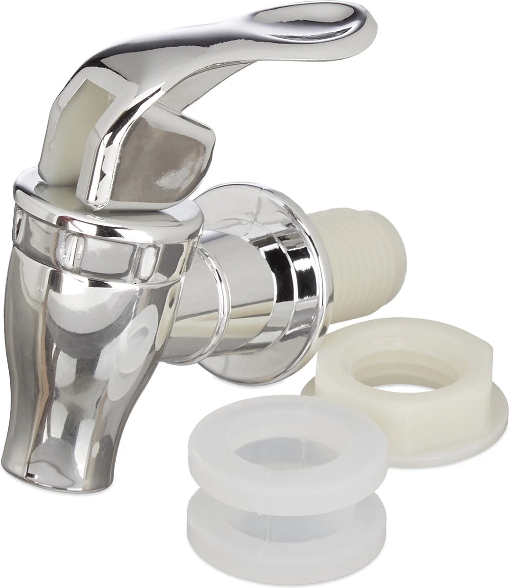 Distributeur De Boissons Relaxdays - 8 Litres - Verre 8 Distributeur De Boissons Relaxdays - 8 Litres - Verre – Image 8