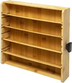 Five Porte-capsule En Métal Noir Et Bambou Naturel | Convient Aux Tasses à Café Nespresso, Vertuo, Dolce Gusto -Cuisine Fournitures Magasin 1039x1200