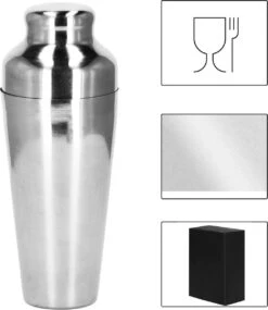 Ensemble De Cocktails Set | Set De 8 Shakers à Cocktail | Y Compris Boîte-cadeau | ACIER INOXYDABLE | Couleur Argent -Cuisine Fournitures Magasin 1039x1200 3