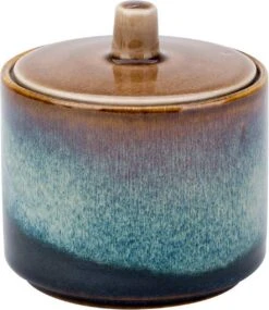 Cosy And Trendy Quintana - Sucrier - Ambre - D8xh6.7-8.5cm - Porcelaine - (lot De 6) Et Yourkitchen E-cookbook