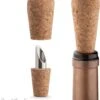 Final Touch - Bouchon Et Verseur De Bouteille De Vin En Liège FTA7500 Set De 2