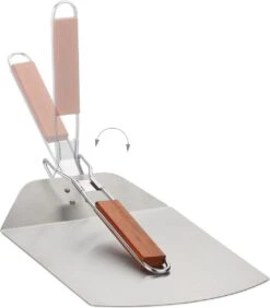 Relaxdays Pelle à Pizza Manche Bois - Pliable - Spatule à Pizza Inox - Four Pelle à Pizza -Cuisine Fournitures Magasin 1051x1200 2