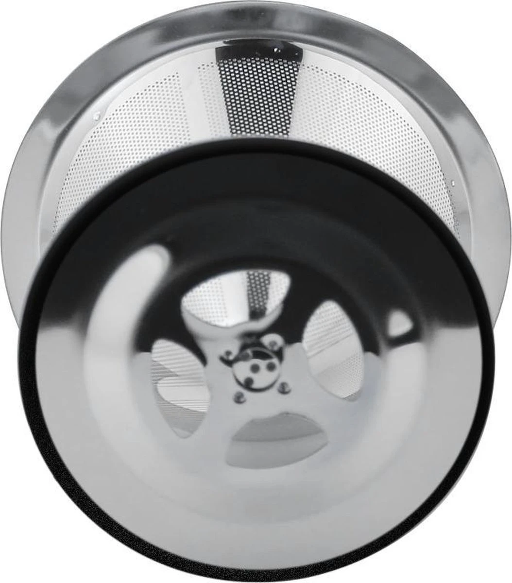 Porte-filtre à Café 1x4 - Filtre à Café Réutilisable En Acier Inoxydable - Porte-filtre à Café - Filtre à Café Permanent - Goutteur à Café - Acier Inoxydable 4 Porte-filtre à Café 1x4 - Filtre à Café Réutilisable En Acier Inoxydable - Porte-filtre à Café - Filtre à Café Permanent - Goutteur à Café - Acier Inoxydable – Image 4