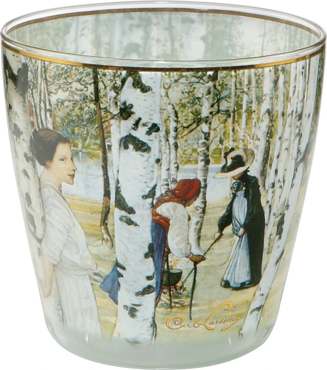 Goebel® - Carl Larsson | Photophore "Petit Déjeuner Dehors" | Lampe à Vent, Bougie Chauffe-plat, Artis Orbis 1 Goebel® - Carl Larsson | Photophore "Petit Déjeuner Dehors" | Lampe à Vent, Bougie Chauffe-plat, Artis Orbis