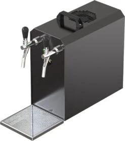 Set De Base Complet - Système De Distribution STREAM 50K Avec Pompe à Air, Caisse à Bière, Refroidisseur De Débit Refroidisseur à Sec 2 Lignes, Jusqu'à 55 Litres / H - BLACK EDITION -Cuisine Fournitures Magasin 1065x1200 6