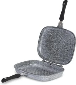 Edënbërg Stonetec Line - Luxe à Griller Double Face En Aluminium De Luxe - Ø 32cm - 3,7 Litres - Revêtement Céramique / Marbre -Cuisine Fournitures Magasin 1069x1200 2