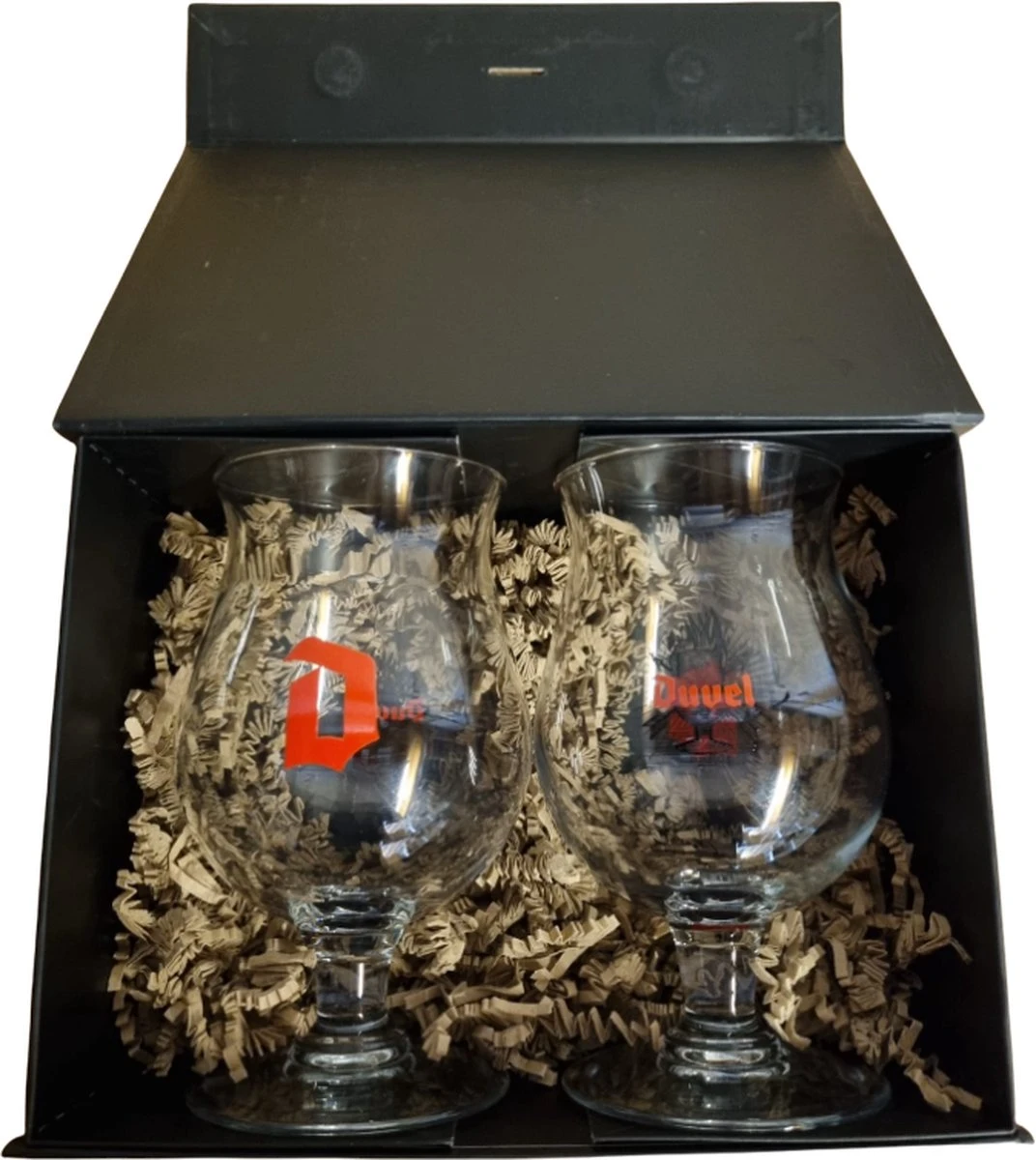 GreatGift® - Verres Duvel Dans Une Boîte Magnétique De Luxe - Paquet Cadeau Pour Lui - Verre à Bière - 2x Verre à Bière Duvel Original 5 GreatGift® - Verres Duvel Dans Une Boîte Magnétique De Luxe - Paquet Cadeau Pour Lui - Verre à Bière - 2x Verre à Bière Duvel Original – Image 5