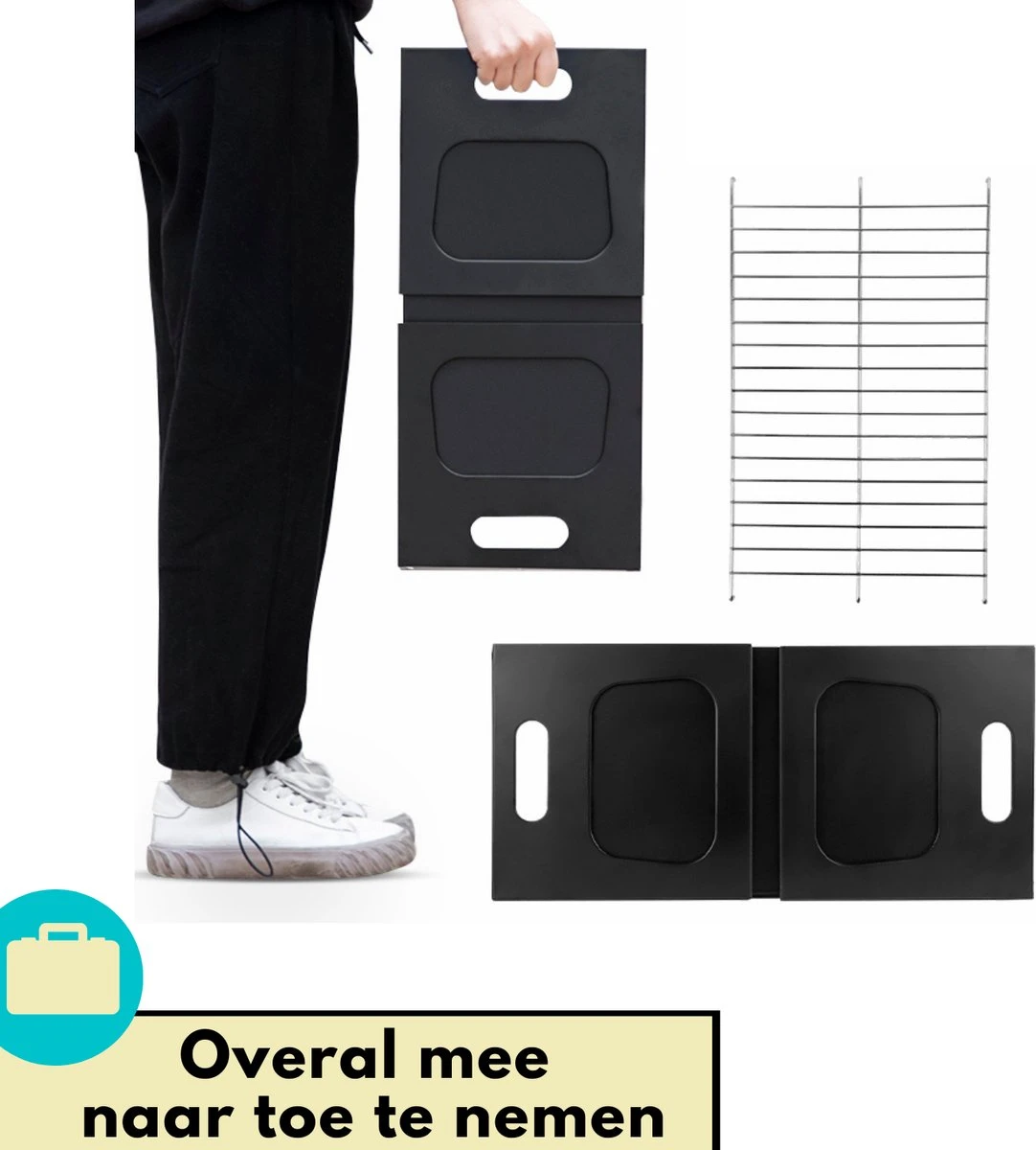 BBQ De Table Portable De Lynnz Avec Thermomètre GRATUIT - Pour Balcon Ou Camping - Barbecue à Charbon - Barbecue De Table - Barbecue - Mini - Barbecue - Grill 7 BBQ De Table Portable De Lynnz Avec Thermomètre GRATUIT - Pour Balcon Ou Camping - Barbecue à Charbon - Barbecue De Table - Barbecue - Mini - Barbecue - Grill – Image 7