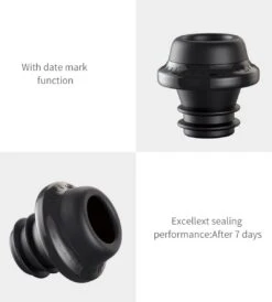 YUGN Pompe à Vide à Vin Bouchon à Vin - Bouchon à Vin Avec 4 Bouchons à Vin Sous Vide - Bouchon à Vin Avec Minuterie -Cuisine Fournitures Magasin 1083x1200 2