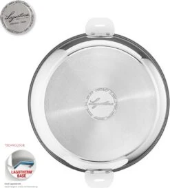 Lagostina Salvaspazio Lagoseal Casserole En Acier Inoxydable 18/10 INOX De Haute Qualité - 24 Cm 5 Lagostina Salvaspazio Lagoseal Casserole En Acier Inoxydable 18/10 INOX De Haute Qualité - 24 Cm -Cuisine Fournitures Magasin 1086x1200 1