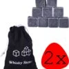 Whisky Stone Ice Cubes - Whisky Stones Réutilisables - Bloc De Glace Whisky Stone Réutilisable - 18 Pièces