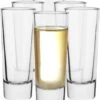 Vodka Verres Verres à Liqueur Stamper Shooter Verres Verres à Liqueur Glas Pour Genièvre Tequila Gin Vodka Shot Glas à Liqueur | Va Au Lave-vaisselle | Collecte De Pierres | 60 Ml | Série De 12