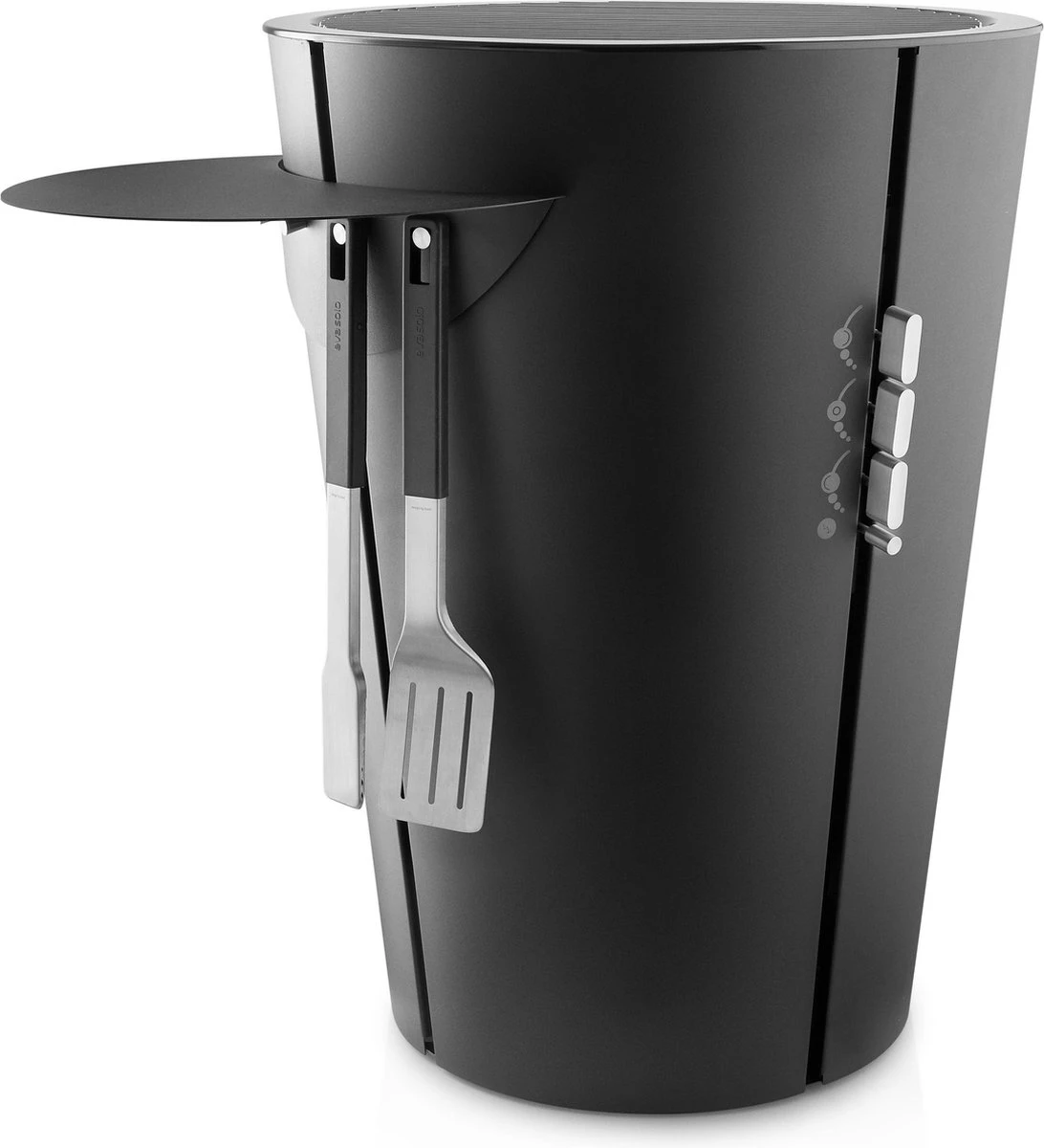 Table D'Appoint Barbecue Charbon / Gaz - Pour Le Ø 59 Cm - Noir - Eva Solo 5 Table D'Appoint Barbecue Charbon / Gaz - Pour Le Ø 59 Cm - Noir - Eva Solo – Image 5