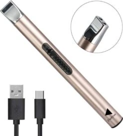 Briquet électrique Long Rechargeable - Briquet Plasma Durable - Comprend Un Emballage Cadeau - BBQ - Bougies - Rose -Cuisine Fournitures Magasin 1093x1200 2