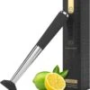 Pilon à Cocktail De BarDeluxe® - Pilon - Acier Inoxydable - Poignée En Caoutchouc - Extra Grip - Convient Pour Les Fruits, Les Glaçons, Les Herbes