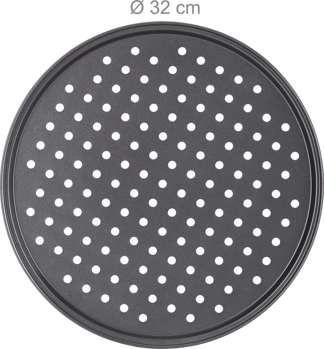 Relaxdays 20x Plaque à Pizza 32 Cm Ronde - Plaque à Pizza - Plaque à Pâtisserie - Plaque à Four - Acier - Set 2 Relaxdays 20x Plaque à Pizza 32 Cm Ronde - Plaque à Pizza - Plaque à Pâtisserie - Plaque à Four - Acier - Set – Image 2