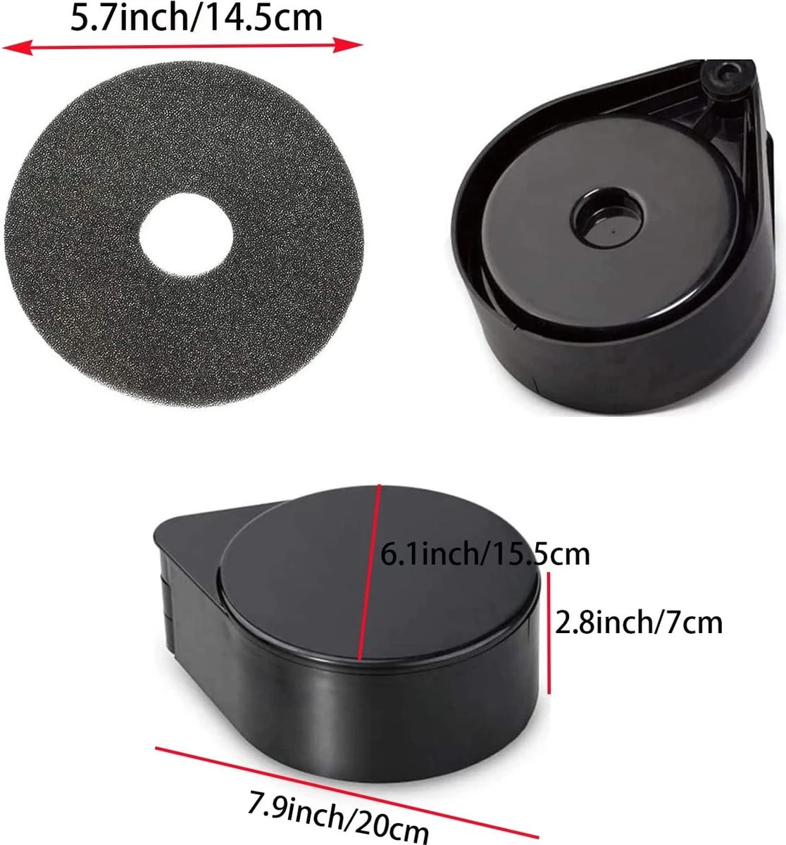 1 Tier Rimmer En Glas à 3 Niveaux Pour Margarita Et Cocktail, Outils De Barman, Récipient à épices En Boîte à Sel 3 1 Tier Rimmer En Glas à 3 Niveaux Pour Margarita Et Cocktail, Outils De Barman, Récipient à épices En Boîte à Sel – Image 3