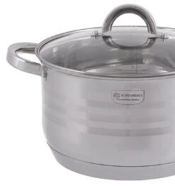 Edënbërg Classic Line - Batterie De Cuisine De Luxe En Acier Inoxydable 12 Pièces - Equipé D'un Fond à 7 Couches! -Cuisine Fournitures Magasin 1119x1200