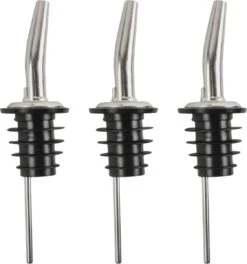 Veluw Boisson Verseur Pour Boissons - Becs Verseurs Professionnels - Bouchon Verseur En Acier Inoxydable à Débit Lent (3 Pièces)