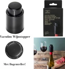 COOK CONCEPT Pompe à Vide à Vin - Avec Compteur Journalier - Wine Saver De Vin - Bouchon à Vin - Pompe à Vide - Bouchon à Vin - Bouchon à Vin - Pompe à Vin - Cadeau Vin - Emballage Vin - -Cuisine Fournitures Magasin 1134x1200 1