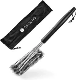 Dimono® Professional Grill Brush Brosse Pour BBQ Pour Un Nettoyage à 360° En Acier Inoxydable - Nettoyer L' Outdoor, Le Gril Et Le Barbecue Plus Rapidement (Standard) -Cuisine Fournitures Magasin 1138x1200 1