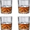 Verres à Whisky Glasrijk® - Verres à Boire - 300 Ml - 4 Pièces - Verres à Gobelet - Verres à Boire - Verre à Eau - Verre à Boire - Ensemble à Whisky - Whisky