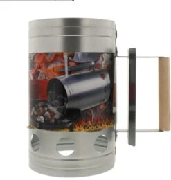 Démarrage Au Charbon De Bois Démarrage Rapide Du Barbecue - Démarrage De Barbecue En Métal Démarrage Charbon De Bois Démarrage Aux Briquettes