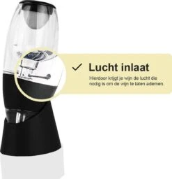 Lynnz à Vin De Luxe Lynnz ® + Passoire Et Standard | Carafe à Vin - Carafe à Vin - Aérateur à Vin - Cadeau - Accessoires Pour Le Vin - Coffret Cadeau -Cuisine Fournitures Magasin 1157x1200 3