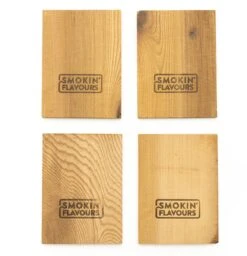 Smokin' Flavours | Planche à Fumer | Bois De Cèdre | 15 Cm I 4 Pièces | Bois De Fumage -Cuisine Fournitures Magasin 1157x1200 8