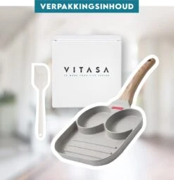 Vitasa Pancake Pan Induction - Pancake Pan - Egg Pan - Omelette Pan - Omelette Maker - Pancake Maker - Revêtement Antiadhésif - Toutes Sources De Chaleur - 3 Compartiments - Spatule Incluse 17 Vitasa Pancake Pan Induction - Pancake Pan - Egg Pan - Omelette Pan - Omelette Maker - Pancake Maker - Revêtement Antiadhésif - Toutes Sources De Chaleur - 3 Compartiments - Spatule Incluse -Cuisine Fournitures Magasin 1159x1200 3