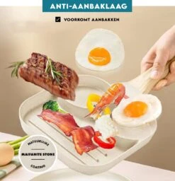 Vitasa Pancake Pan Induction - Pancake Pan - Egg Pan - Omelette Pan - Omelette Maker - Pancake Maker - Revêtement Antiadhésif - Toutes Sources De Chaleur - 3 Compartiments - Spatule Incluse 13 Vitasa Pancake Pan Induction - Pancake Pan - Egg Pan - Omelette Pan - Omelette Maker - Pancake Maker - Revêtement Antiadhésif - Toutes Sources De Chaleur - 3 Compartiments - Spatule Incluse -Cuisine Fournitures Magasin 1160x1200