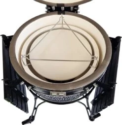 Obelix Kamado Large - 22 Pouces - Zwart - Avec Poseur De Plaque - Feutre En Fibre De Verre - Système D'ouverture / Fermeture - Precision Top-Vent 18 Obelix Kamado Large - 22 Pouces - Zwart - Avec Poseur De Plaque - Feutre En Fibre De Verre - Système D'ouverture / Fermeture - Precision Top-Vent -Cuisine Fournitures Magasin 1165x1200 2