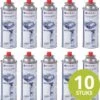 Hendi Gas Canisters Butane Recharge - Bouteilles De Gaz Réchaud - Bouteilles De Gaz De Bouteilles De Gaz De Camping - Cartouche De Gaz Set - Lot De 10
