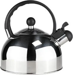 Bouilloire / Bouilloire Sifflante En Acier Inoxydable 2,5 Litres Argent / Noir - Bouilloire - Bouilloires Sifflantes - Eau Bouillante