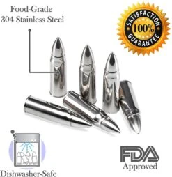 Igoods Pierres à Whisky - Glaçons Réutilisables - Pierres à Whisky - Formes De Balles - 6 Pièces -Cuisine Fournitures Magasin 1169x1200 6