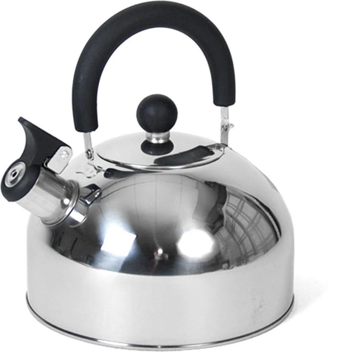 Bouilloire Sifflante En Acier Inoxydable 2,5 Litres - Bouilloire - Bouilloires Sifflantes - Théière - Acier Inoxydable - 21,50 × 19,50 × 21,50 Cm 1 Bouilloire Sifflante En Acier Inoxydable 2,5 Litres - Bouilloire - Bouilloires Sifflantes - Théière - Acier Inoxydable - 21,50 × 19,50 × 21,50 Cm