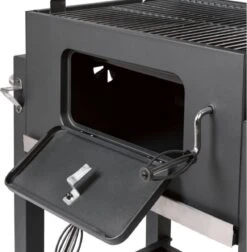 BBQ KING - Barbecue à Charbon De Bois - BBQ - GRILL - Avec Couvercle - Contrôle De La Température Avec 4 Positions De Ventilation - Grillage Indirect -Cuisine Fournitures Magasin 1176x1200