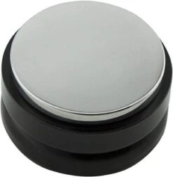 Expresso écarlate | Tamper "Flat" Pour Barista; Pour Une Extraction Parfaite Avec Des Machines Porte-tamis; Pour Tamis D'un Diamètre De 58 Mm; Conception Robuste Avec Un Poids De 490 G. Noir -Cuisine Fournitures Magasin 1176x1200 4