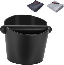 Café Knock Box Avec 2 Lingettes Sous Vide - Knock Box - Barista - Espresso Box - Coffee Knockbox