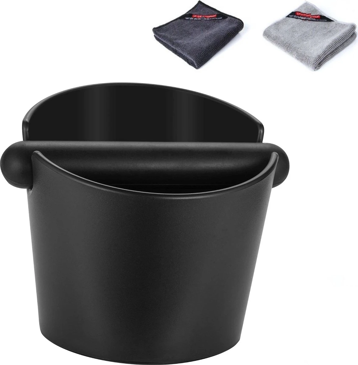 Café Knock Box Avec 2 Lingettes Sous Vide - Knock Box - Barista - Espresso Box - Coffee Knockbox 1 Café Knock Box Avec 2 Lingettes Sous Vide - Knock Box - Barista - Espresso Box - Coffee Knockbox